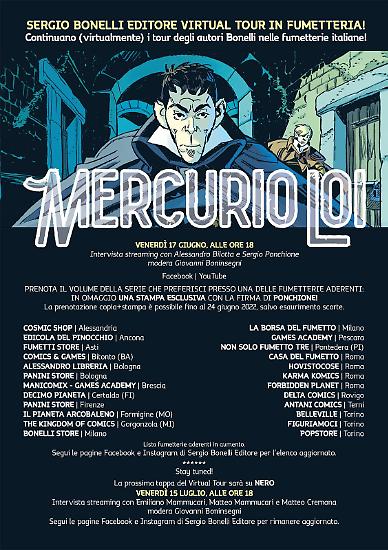 L'elenco delle fumetterie che aderiscono a questa tappa del Virtual Tour Fumetterie