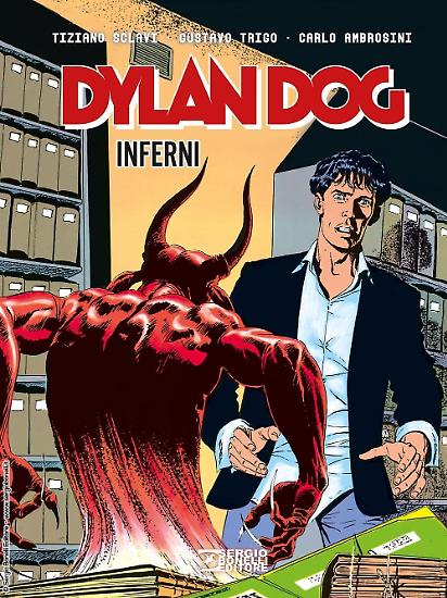 La copertina di Claudio Villa per "Dylan Dog. Inferni".