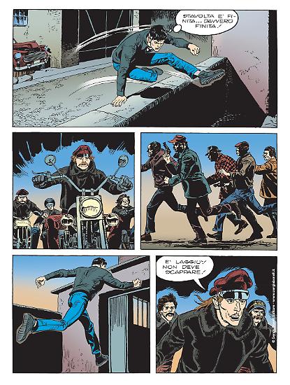"I gangsters", di Alfredo Castelli e Roberto Diso.