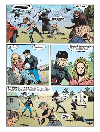 "La fortezza perduta", di Alfredo Castelli e Bruno Marraffa.