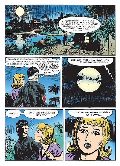 "Le montagne della Luna", di Alfredo Castelli e Franco Bignotti.