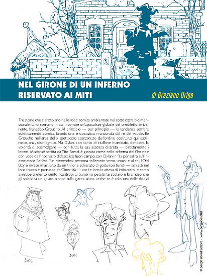 Una pagina di Dylan Dog. Nel segno di Cavazzano.