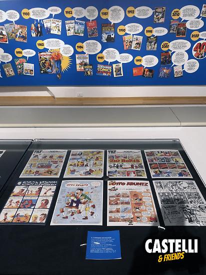 Uno scorcio della mostra.