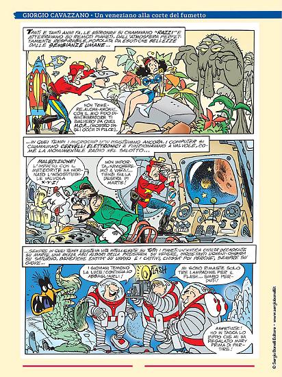 Una pagina di Giorgio Cavazzano. Un veneziano alla corte del fumetto.
