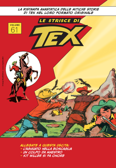 La copertina del sessantunesimo fascicolo, all'interno testi di Maurizio Colombo e Gianni Bono.