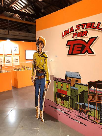 Bonelli Story Napoli - La sezione dedicata al western.