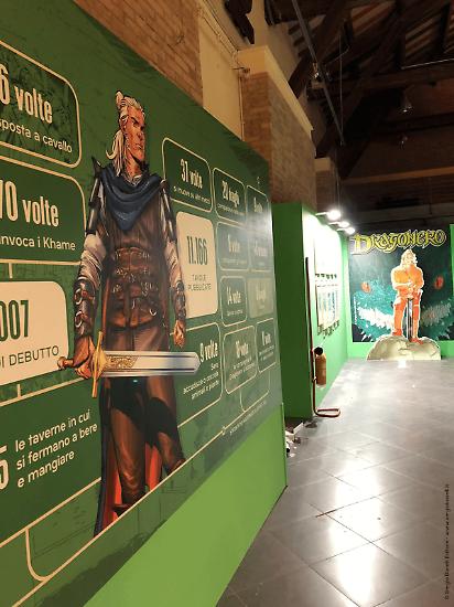 Bonelli Story Napoli - La sezione dedicata al genere fantasy.