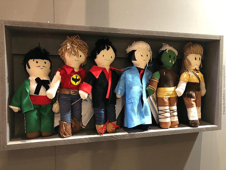 Bonelli Story Napoli - Le pigotte realizzate da UNICEF per le sue campagne di raccolta fondi. 