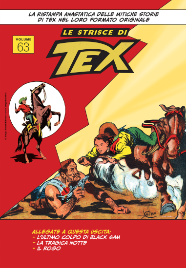 La copertina del sessantatreesimo fascicolo, all'interno testi di Maurizio Colombo e Gianni Bono.
