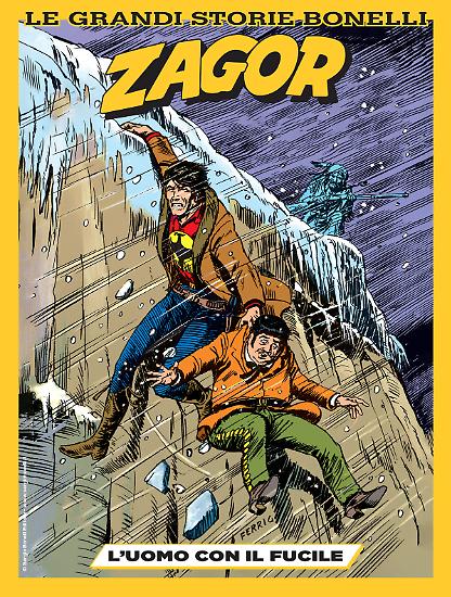 Zagor 2023 - La copertina del settimo albo de "Le Grandi Storie Bonelli" dedicato a Zagor.