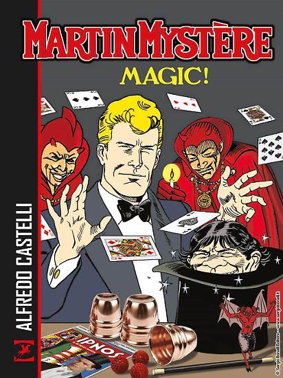 La copertina di Lucio Filippucci da Martin Mystère. Magic!