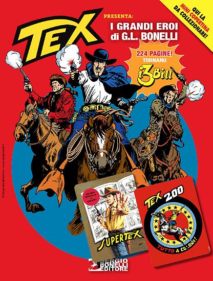 Avventura Magazine 2023 con le mini copertine di "SuperTex" e "Tex 200"!