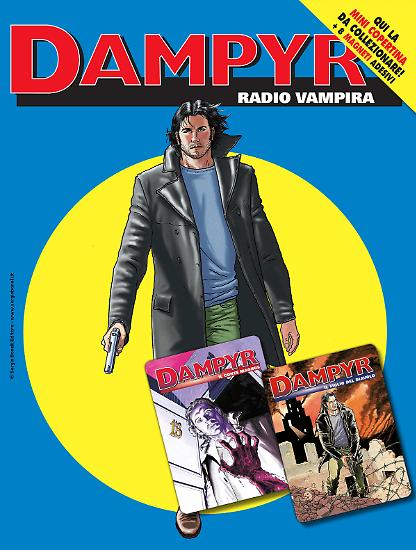 Dampyr 277 con le mini copertine di "Il figlio del diavolo" e "Il conte Magnus"!