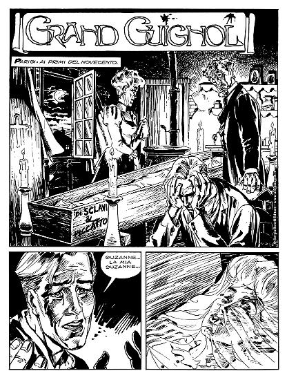 "Grand Guignol", Dylan Dog 31, di Scalvi e Piccatto.