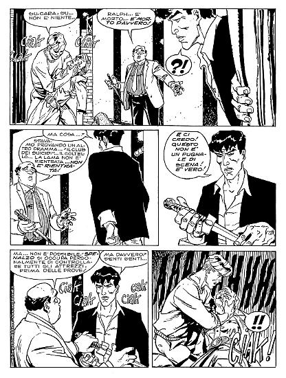 "Grand Guignol", Dylan Dog 31, di Scalvi e Piccatto.