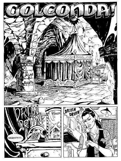 "Golconda!", Dylan Dog 41, di Scalvi e Piccatto.