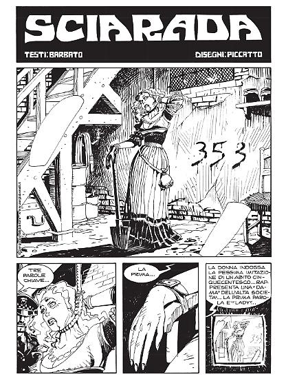 "Sciarada", Dylan Dog 191, di Barbato e Piccatto.