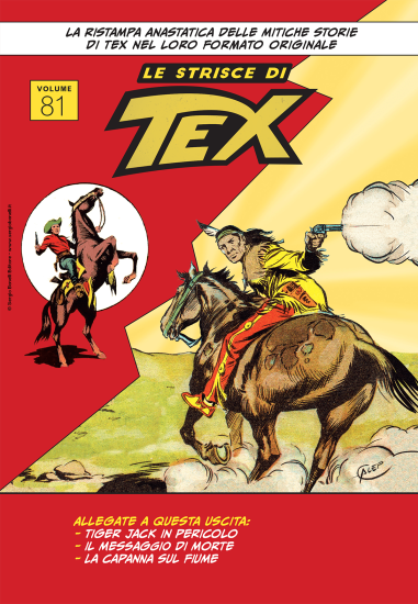 La copertina dell'ottantunesimo fascicolo, all'interno testi di Maurizio Colombo e Gianni Bono.