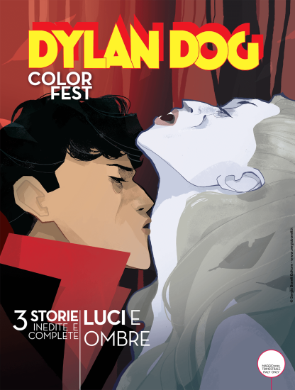 Dyln Dog Color Fest 45 "Luci e ombre", disponibile dal 10 maggio in edicola, fumetteria e shop online.
