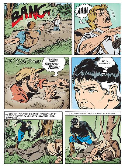 "La miniera della paura", di Alfredo Castelli e Roberto Taito.