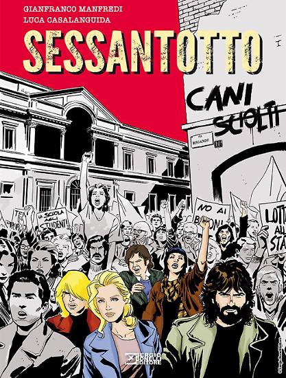 La copertina di Luca Casalanguida per "Cani Sciolti. Sessantotto".