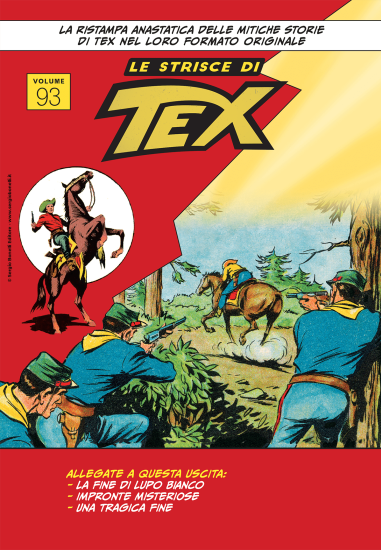 La copertina del novantatreesimo fascicolo, all'interno testi di Maurizio Colombo e Gianni Bono.