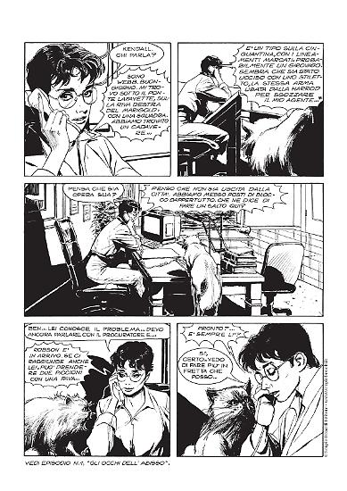 "Oggetto d'amore", testi di Giancarlo Berardi e disegni di Corrado Roi