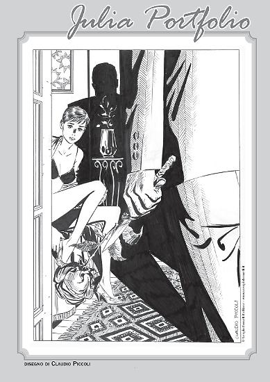 Una pagina della gallery di illustrazioni che completa la prima uscita