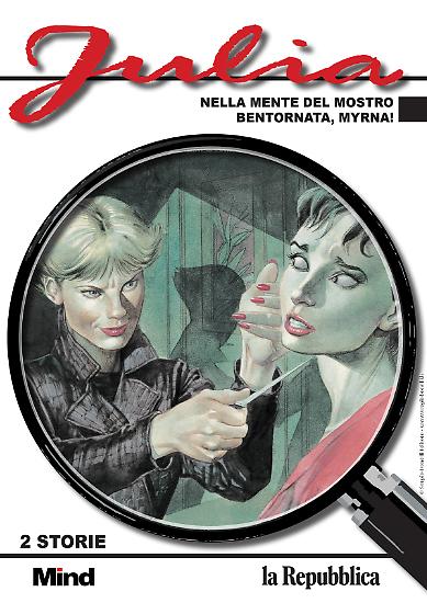 La copertina del secondo volume di Julia Special Edition, in edicola con Mind e la Repubblica dal 25 agosto
