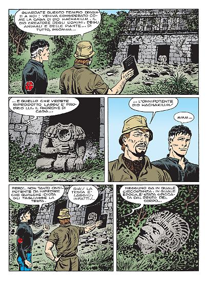 "Il giustiziere di Bonampak", di Guido Nolitta e Franco Bignotti.