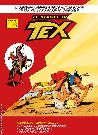 La copertina del fascicolo n.103, all'interno testi di Luca Barbieri e Gianni Bono.