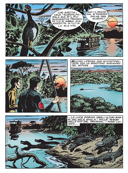 "Sfida al Pantanal", di Guido Nolitta e Domenico e Stefano Di Vitto.