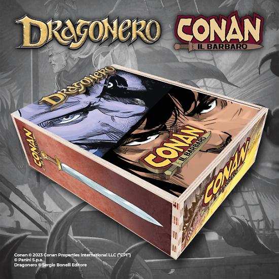 La Box dedicata a Dragonero Conan.