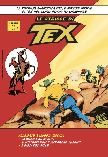 La copertina del fascicolo n.107, all'interno testi di Maurizio Colombo e Gianni Bono.