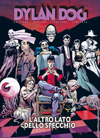 La copertina di Raul e Gianluca Cestaro per Dylan Dog 446 variant.