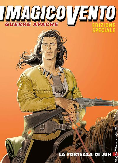 La copertina di Corrado Mastantuono per Magic Vento Guerre Apache 1 Variant.