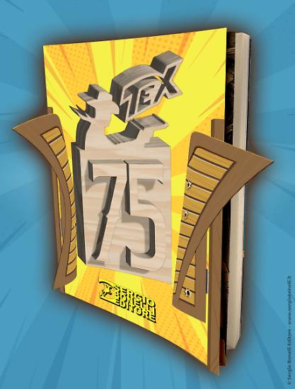 La copertina di Tex Magazine 75 Variant.