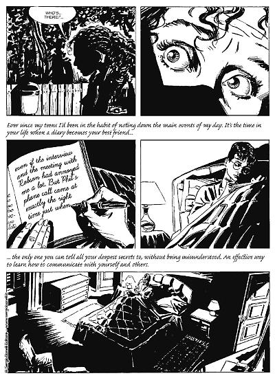 Una pagina di Julia 1 Variant inglese
