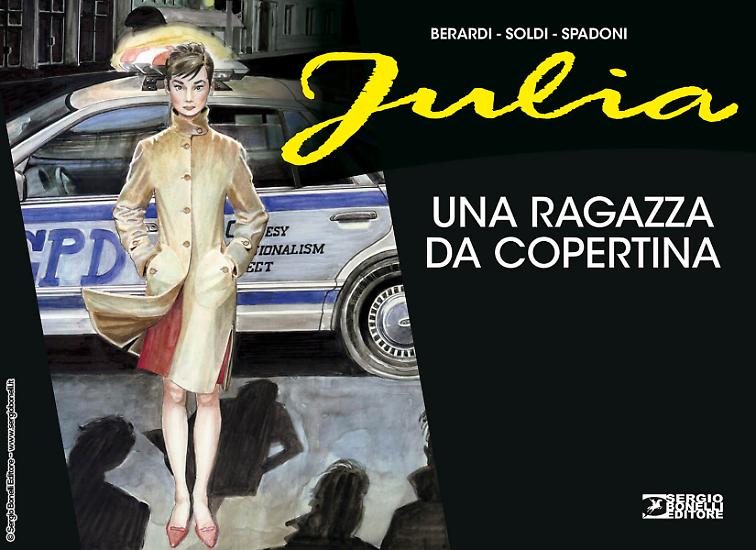 La copertina di "Julia. Una ragazza da copertina".