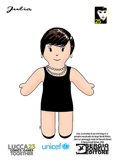 La stampa omaggio, disegno di Gianmauro Cozzi.