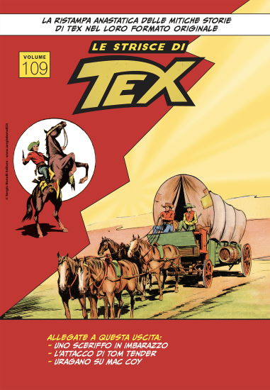 La copertina del fascicolo n.109, all'interno testi di Maurizio Colombo e Gianni Bono.