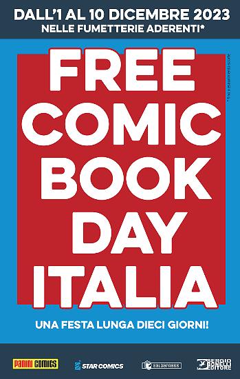 Free Comic Book Day 2023, dal 1 al 10 dicembre nelle fumetterie aderenti.