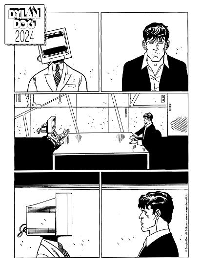 Dylan Dog 2024 - Claudio Lanzoni e Giancarlo Alessandrini