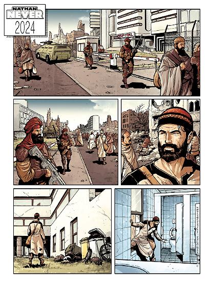Nathan Never 2024 - Rosario Raho, colori di Danielel Rudoni