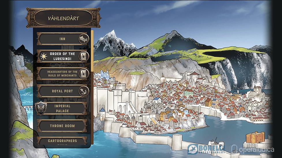 Dragonero The Rise of Draquir - city map