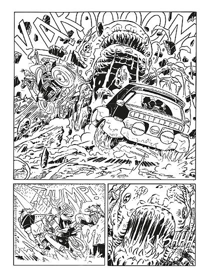 ... dove tra predoni e pacifici coloni imperversano i temibili e giganteschi Centozampe!