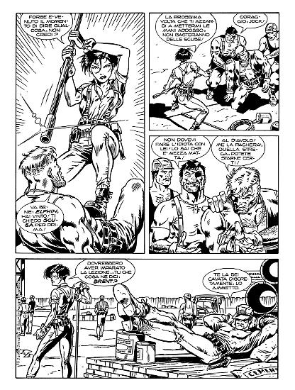 Nel luglio del 1995, ospitata tra le pagine del mensile Zona X, esordisce La Stirpe di Elän. Ideata e scritta da Federico Memola