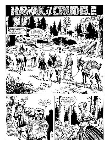 È del 2008 l'approdo degli Esposito Bros alla collana Zagor, con l'albo "Hawak il crudele"!