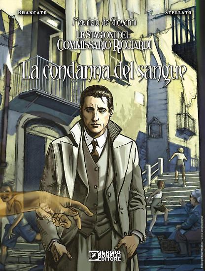 "La condanna del sangue", copertina di Daniele Bigliardo.