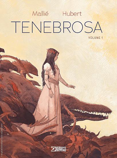 La copertina di "Tenebrosa", scritto da Hubert e disegnato da Vincent Mallié.